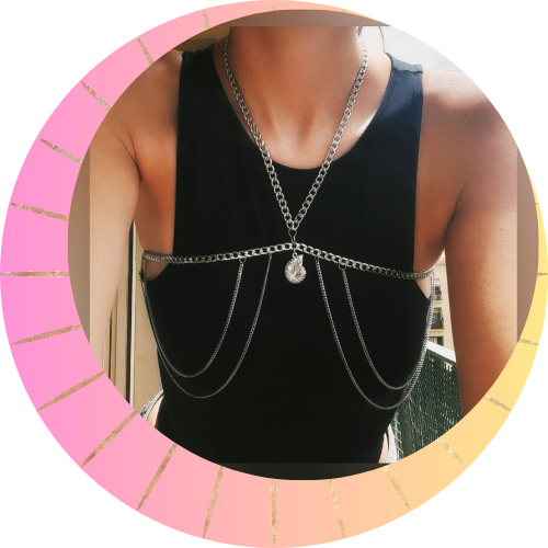 cadenas corporales, joyeria corporal, cadenas para el cuerpo, body chains, handmade body chains